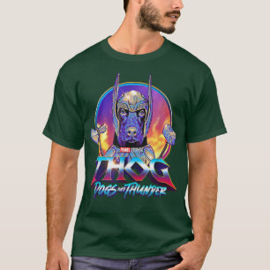 Camiseta Cute y gracioso cachorro Doberman para Navidades