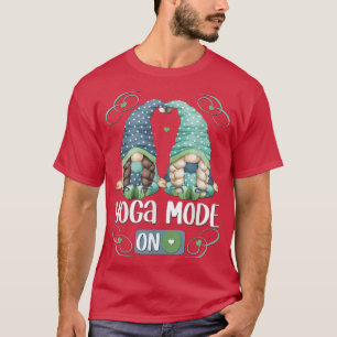 Camiseta Cute Yoga Gnomes For Women And Hippie Mom Summer M
