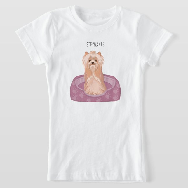 Camiseta Cute Yorkshire Terrier Birthday (Distribución)