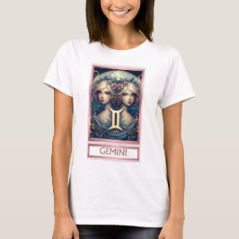 Camiseta Cute Zodiac Gemini