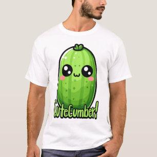 Camiseta ¡Cutecumber! Cucumber Pun