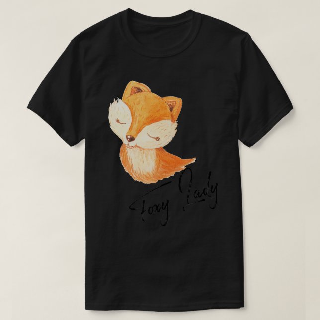 Camiseta CuteFoxy Lady (Diseño del anverso)
