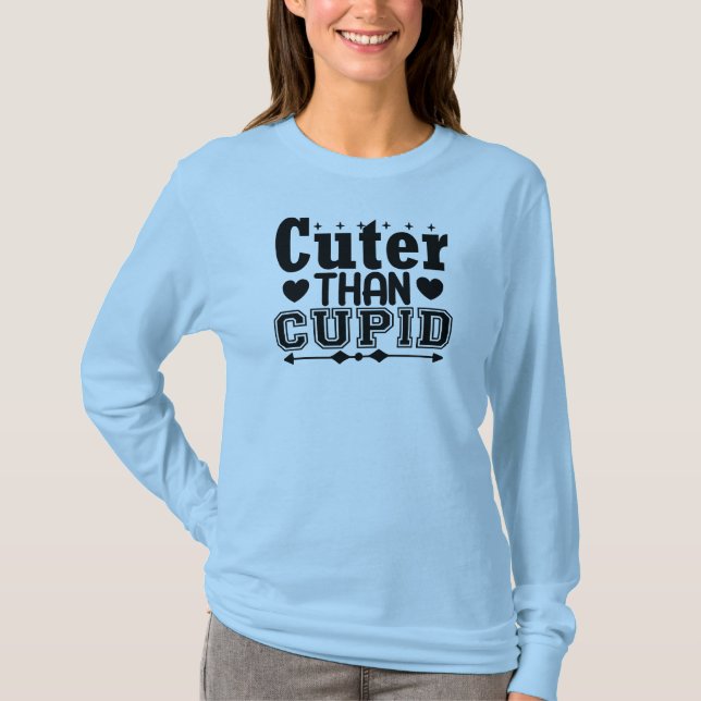 Camiseta Cuter Than Cupido (Anverso)