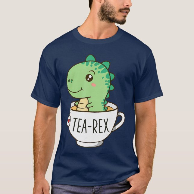 Camiseta CuteRe Dinosaur Kawaii Funny Gifts for Men Women K (Anverso)