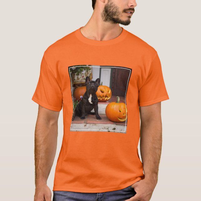 Camiseta Cutest Baby Animals | French Bulldog Halloween (Anverso)