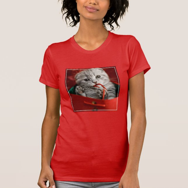 Camiseta Cutest Baby Animals | Scottish Fold Kitten (Anverso)