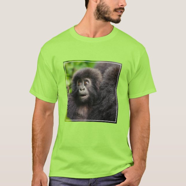 Camiseta Cutest Baby Animals | Young Mountain Gorilla (Anverso)