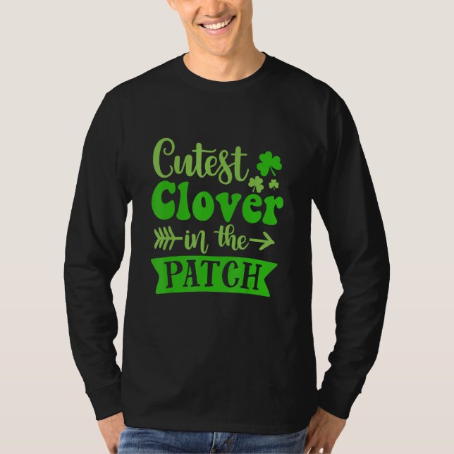 Camiseta Cutest C In The Patch St Patrick S Day Kids Irish (Anverso)