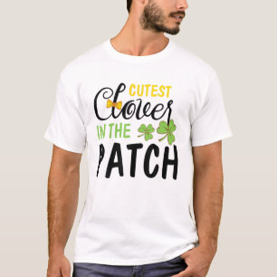 Camiseta Cutest Clover In the Patch Funny St Patricks Graph