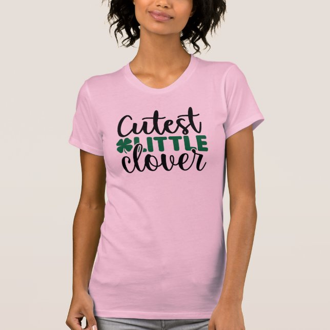 Camiseta Cutest Little Clover Charm-60277 (Anverso)
