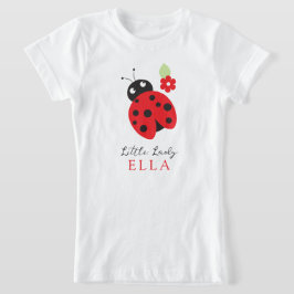 Camiseta Cutest Little Ladybug Kids Birday Fiesta