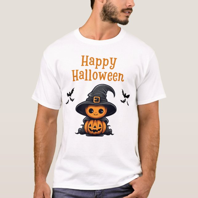Camiseta "Cutest Pumpkin in the Patch" (Anverso)