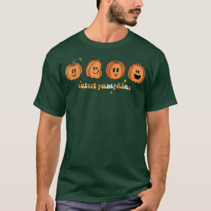 Camiseta Cutest Pumpkins Season Hello Fall Vibes AutumnThan