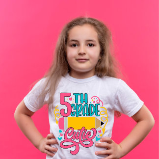 Camiseta Cuti de 5to Grado Regreso a la Escuela