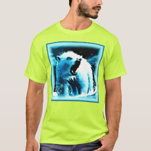 Camiseta Cutícula "Oso Polar Enojado". ¡Hazte con una en Za