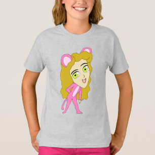 Camiseta cutícula rosa