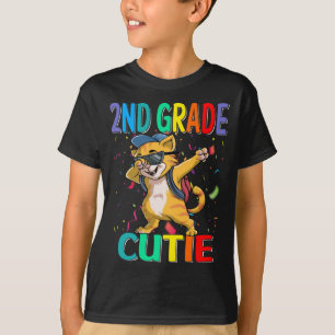 Camiseta Cutie Cat de 2º Grado