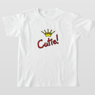Camiseta ¡Cutie! - Corona de la Princesa