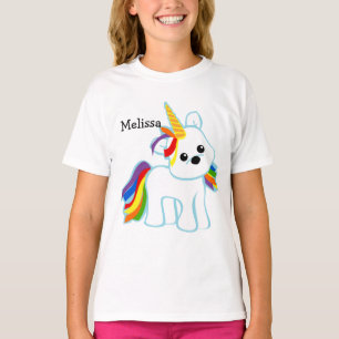 Camiseta Cutie de unicornio arcoiris