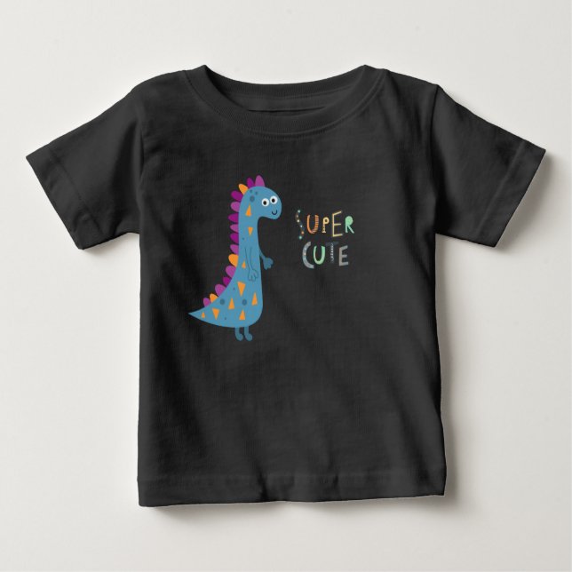 Camiseta Cutie Dinosaur Baby (Anverso)