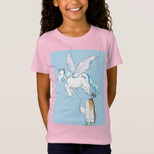 Camiseta Cutie el cerdo guineano y su globo Pegasus