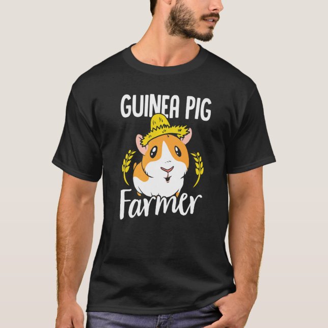 Camiseta Cutie Guinea Pig Farmer Pig Owner Animals Cavy Pet (Anverso)