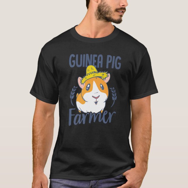 Camiseta Cutie Guinea Pig Farmer Pig Owner Animals Cavy Pet (Anverso)