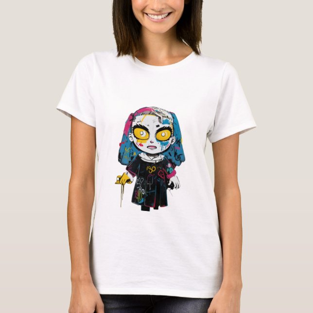 Camiseta Cutie Horror (Anverso)