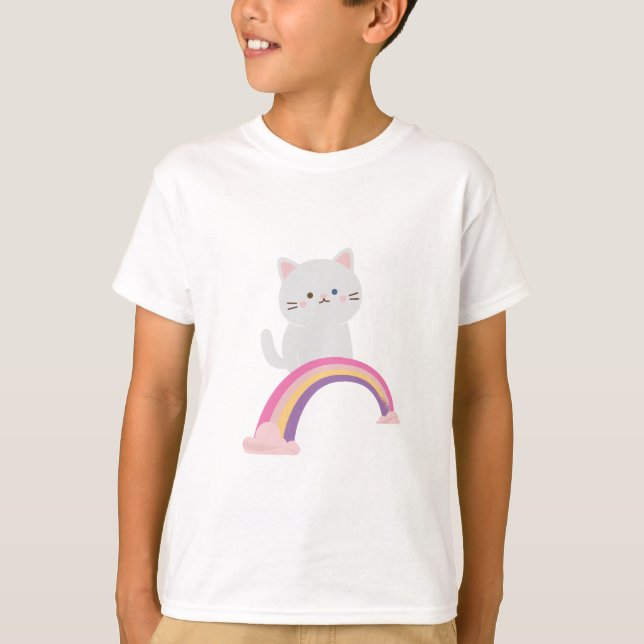 Camiseta Cutie Kitten Cat (Anverso)