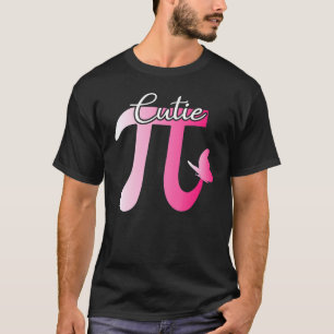 Camiseta Cutie Pi Math Pie Mariposa Adorabl
