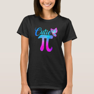 Camiseta Cutie Pi Math Pie Mariposa Adorable