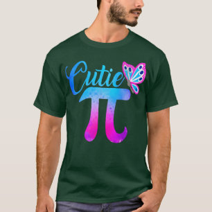 Camiseta Cutie Pi Math Pie Mariposa Pun