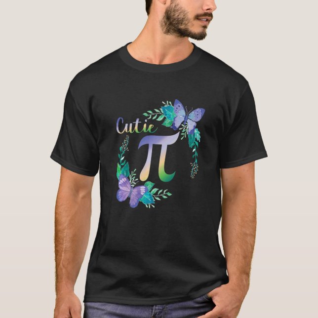 Camiseta Cutie Pi Pi Day For Math (Anverso)