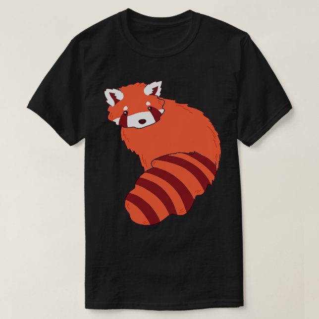 Camiseta Cutie Red Panda (Diseño del anverso)