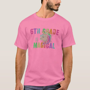 Camiseta Cutie Sexto Grader Kids Teacher 6º GRADO Soy Unic