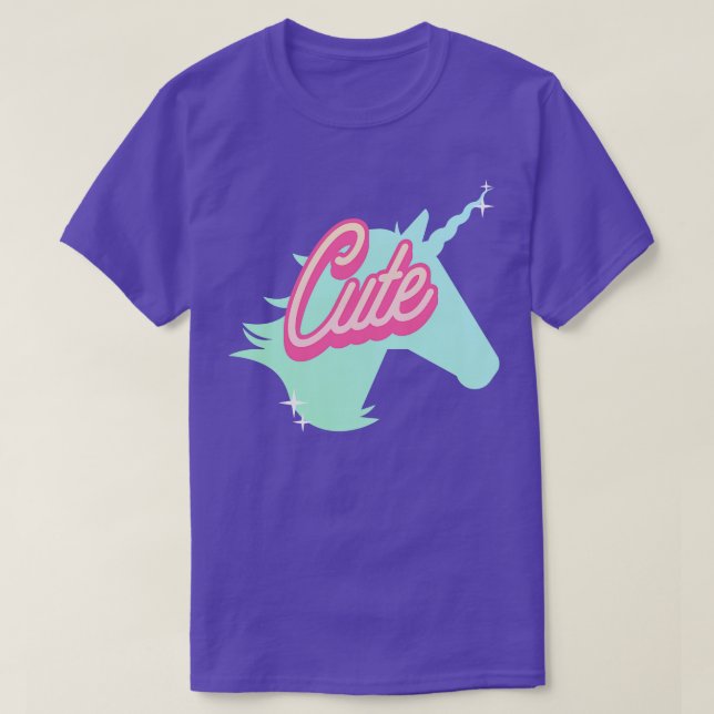 Camiseta Cutie Unicorn (Diseño del anverso)