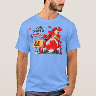 Camiseta Cútilmente Gnome Me Encanta Ser Una Madre Mimi Val