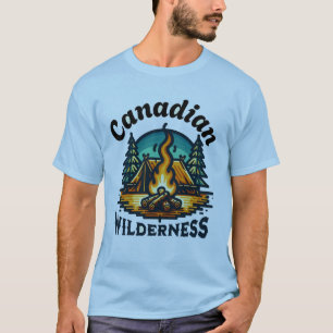 Camiseta Cuto canadiense de salvaje/personalismo