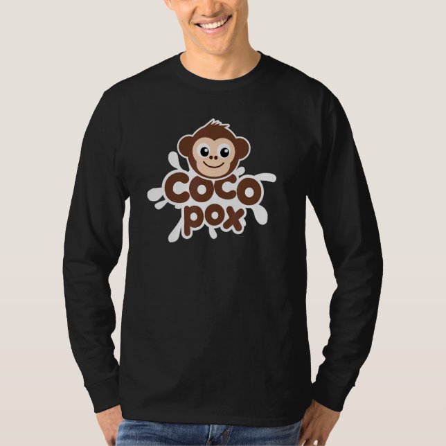 Camiseta Cuto Coco Pox Monkey Pox (Anverso)