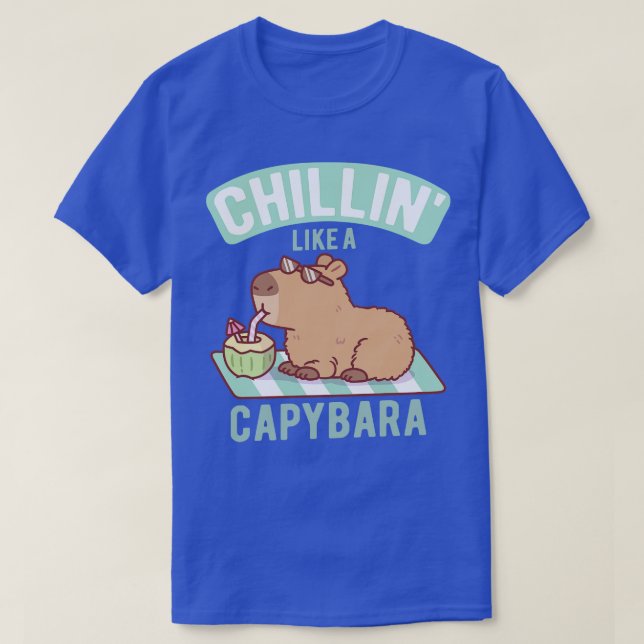 Camiseta Cuto Como Un Capibara (Diseño del anverso)
