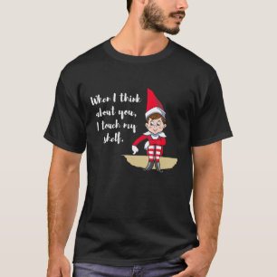 Camiseta Cuto Cuando Pienso En Toco Mi Estante Eleve