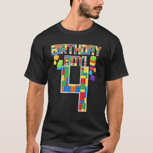 Camiseta Cuto cuarto cumpleaños niños de 4 años de edad en