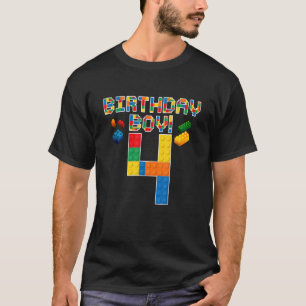Camiseta Cuto cuarto cumpleaños niños de 4 años de edad en