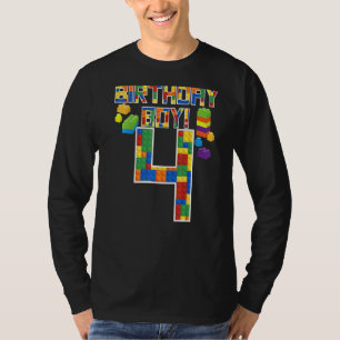 Camiseta Cuto cuarto cumpleaños niños de 4 años de edad en 