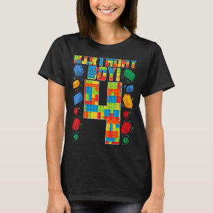 Camiseta Cuto cuarto cumpleaños niños de 4 años de edad en