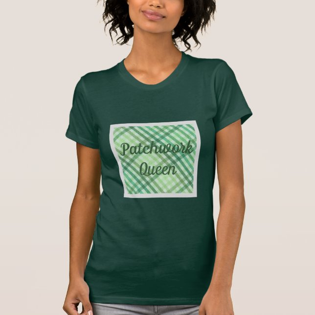 Camiseta Cuto de Cuilter, Parche de Cuchillo Verde, (Anverso)
