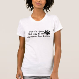 Camiseta Cuto de garra de perro de estilo pesimista cita te