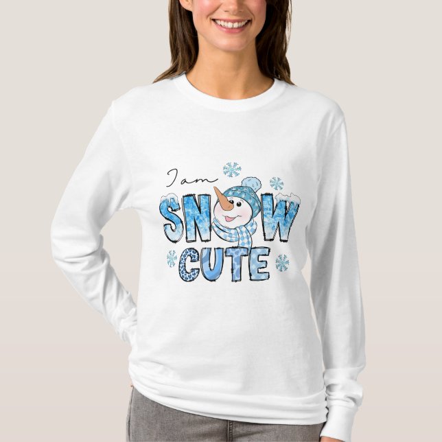 Camiseta Cuto de nieve (Anverso)