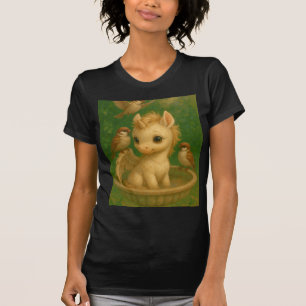 Camiseta Cuto, de ojos grandes, unisus de bebés, pegasus un