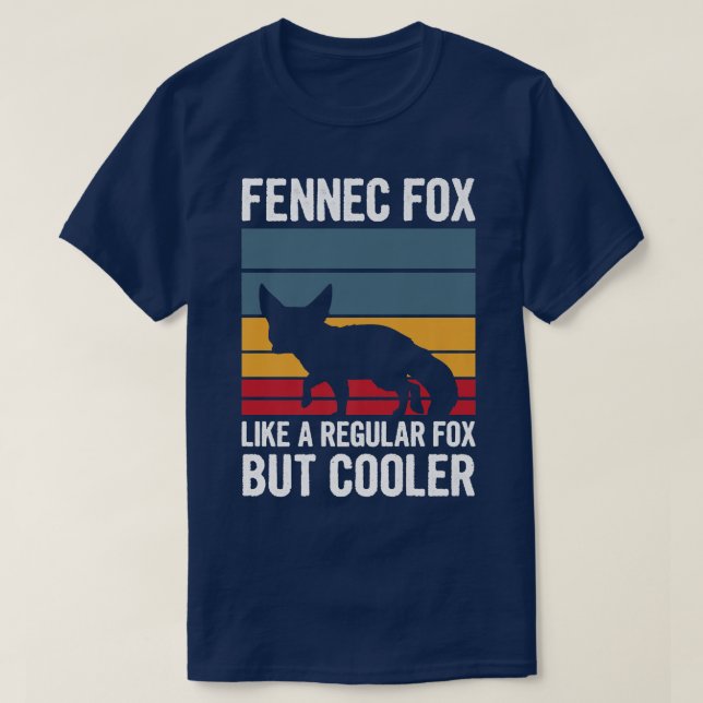 Camiseta Cuto Fennec para la cotización de un Fennec para e (Diseño del anverso)